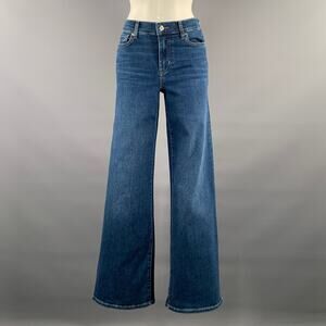 FRAME Size 26 Blue Denim Straight Jeans